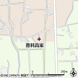 長野県安曇野市豊科17周辺の地図