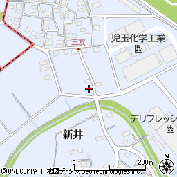 埼玉県本庄市新井380-2周辺の地図