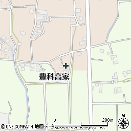 長野県安曇野市豊科17-1周辺の地図