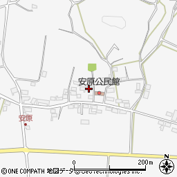 長野県佐久市安原386周辺の地図