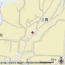 長野県佐久市協和三井周辺の地図