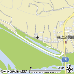 群馬県高崎市吉井町岩崎385周辺の地図