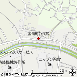 国領町公民館周辺の地図