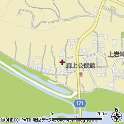 群馬県高崎市吉井町岩崎351周辺の地図