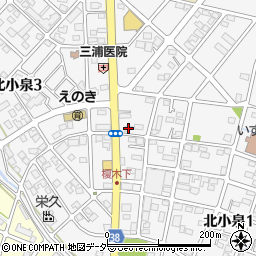 山崎理容所周辺の地図