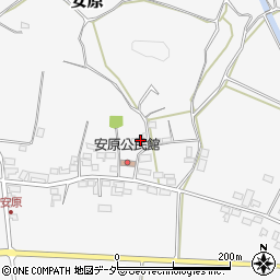 長野県佐久市安原383周辺の地図