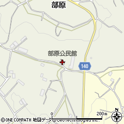 茨城県石岡市部原104周辺の地図