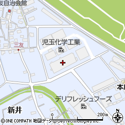 埼玉県本庄市新井693-1周辺の地図