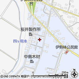 長野県佐久市新子田伊勢林1836-124周辺の地図
