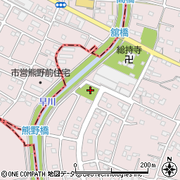 諏訪公園周辺の地図