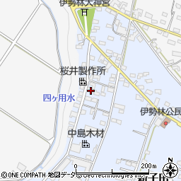 長野県佐久市新子田伊勢林1836-14周辺の地図