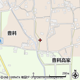 長野県安曇野市豊科1周辺の地図