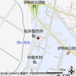長野県佐久市新子田伊勢林1836-122周辺の地図