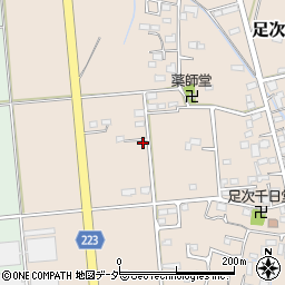 群馬県館林市足次町337周辺の地図