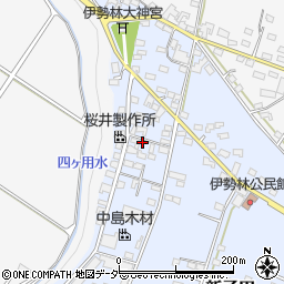 長野県佐久市新子田伊勢林1836周辺の地図