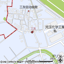 埼玉県本庄市新井376周辺の地図