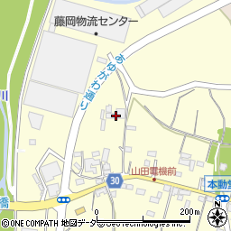 群馬県藤岡市本動堂643周辺の地図