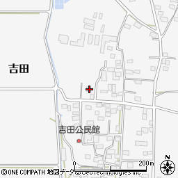 茨城県筑西市吉田637-1周辺の地図