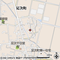 群馬県館林市足次町228周辺の地図