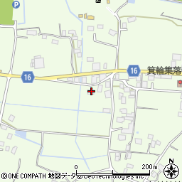 茨城県鉾田市箕輪2496周辺の地図