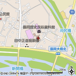 栃木市社協藤岡ヘルパーステーション周辺の地図
