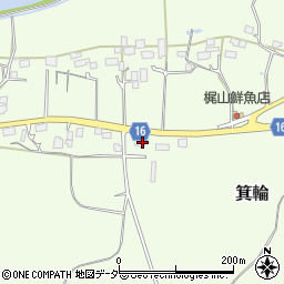 茨城県鉾田市箕輪2169周辺の地図