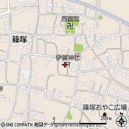 群馬県藤岡市篠塚349周辺の地図