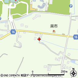 茨城県鉾田市箕輪2784周辺の地図