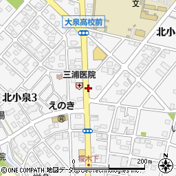 三浦医院前周辺の地図