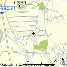 長野県安曇野市三郷温6078周辺の地図