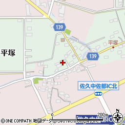 長野県佐久市平塚263-6周辺の地図