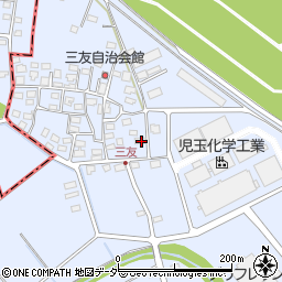 埼玉県本庄市新井545-1周辺の地図