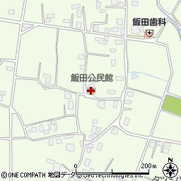 飯田公民館周辺の地図