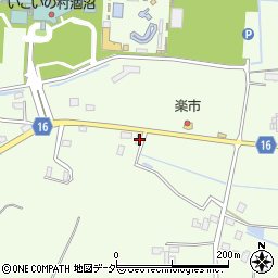 茨城県鉾田市箕輪2784-7周辺の地図