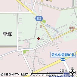 長野県佐久市平塚263周辺の地図