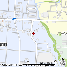 群馬県太田市高林北町1155周辺の地図