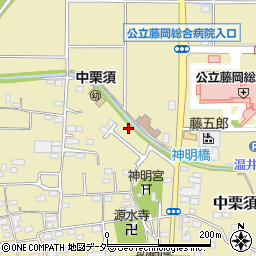 群馬県藤岡市中栗須695-30周辺の地図