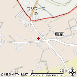 久野ペイント・八郷周辺の地図