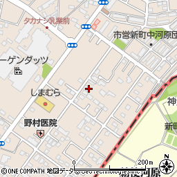 小柏米穀店周辺の地図