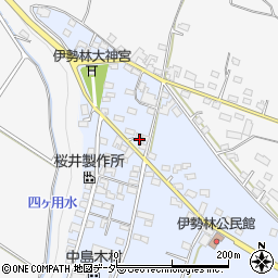 長野県佐久市新子田伊勢林1836-8周辺の地図
