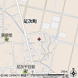 群馬県館林市足次町237-1周辺の地図