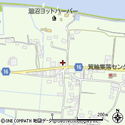 茨城県鉾田市箕輪2494周辺の地図