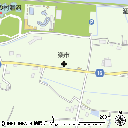 茨城県鉾田市箕輪2724周辺の地図