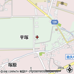 長野県佐久市平塚265周辺の地図