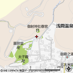 御射神社春宮周辺の地図