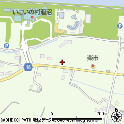 茨城県鉾田市箕輪2698周辺の地図