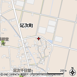 群馬県館林市足次町236周辺の地図