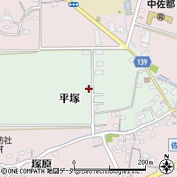 長野県佐久市平塚310-1周辺の地図