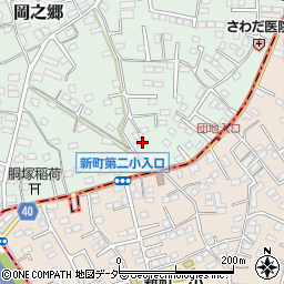 群馬県藤岡市岡之郷787-3周辺の地図