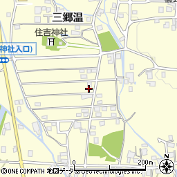 長野県安曇野市三郷温6005周辺の地図